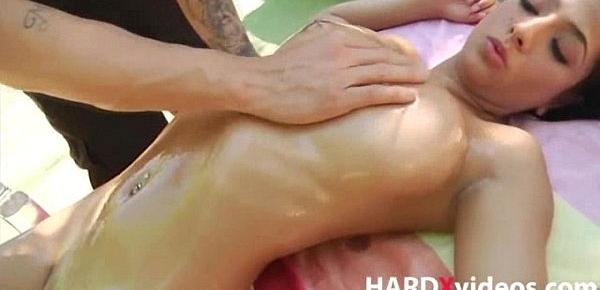  Megan Salinas Hot Oil Massage